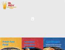 Tablet Screenshot of elreytaqueria.com